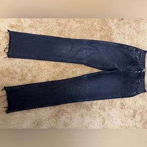 RE/DONE Levi’s black straight leg jeans